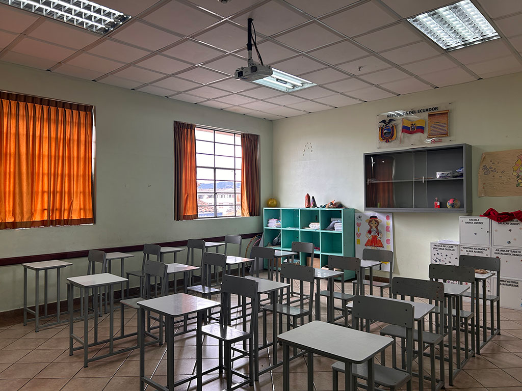 Aula moderna de UESMA